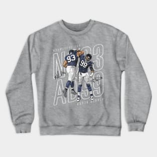 Aaron Donald & Ndamukong Suh Los Angeles R Celebration Crewneck Sweatshirt